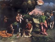 Dosso Dossi The Adoration of the Kings oil painting